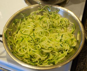 Sautéd Zucchini