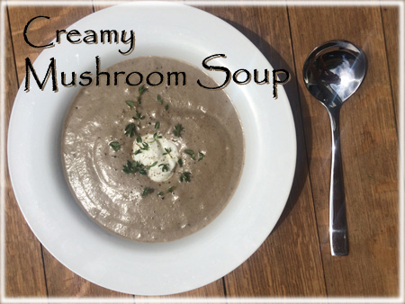 Creamy Mushroom Soup Recipe